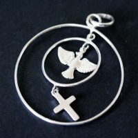 PingentedePrata925CrculoscomPingentedeCruzeEspritoSanto