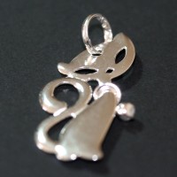 Pendant Silver Cat 925