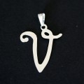 PingentedePrata925LetraV