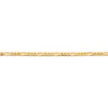 18k Gold Bracelet 20cm Groumet 3x1