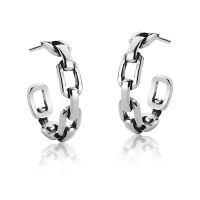 925 Silver Hoop Earring