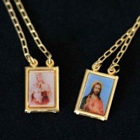 EscapulrioFolheadoaOuroSagradoCoraoJesuseMaria60cm