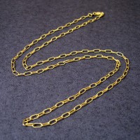 Corrente de Ouro Amarelo 18k Elos Regular 60cm 2mm