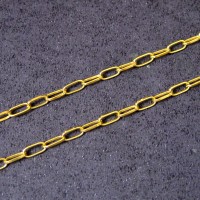 CorrentedeOuroAmarelo18kElosRegular60cm2mm
