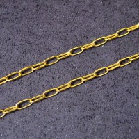 Chain Yellow Gold 18k Links Regular 60cm 2mm