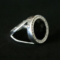 Silver Ring 925 with Stone Onix