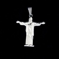 316L Steel Pendant Christ the Redeemer