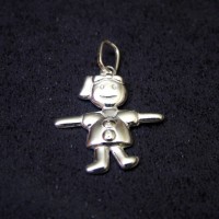 Pendants Silver 925 Girl