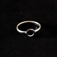 Anillo de Plata 925 Falange Crculo