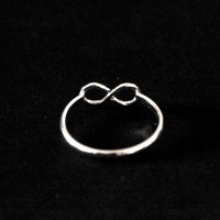 Anillo de Plata 925 Falange Infinito