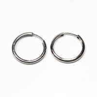 Brinco de Aço Inox Argola Brinco de Aço Inox Argola