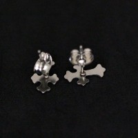 Stainless Steel Earring with Cross