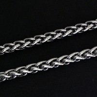 Stainless Steel Chain Braided Rat Tail 70cm / 0.8cm