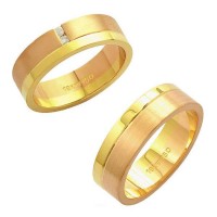 AlianadeOuroeOuroVermelho18k750Largura6.00mmAltura1.50mm/AlianadeOuroeOuroVermelho18k750com2Brilhantesde2.25PontosLargura6.00mmAltura1.50mm