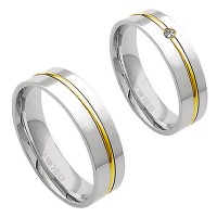 AlianaAnatmicadeOuroeOuroBranco18k750Largura5.50mmAltura1.50mm/AlianaAnatmicadeOuroeOuroBranco18k750com1Brilhantede2.25PontosLargura5.50mmAltura1.50mm