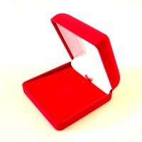 CaixadePulseira/BraceleteemVeludo(Vermelho)