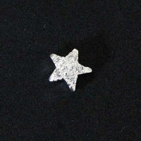 Estrela Cravejada com Pedras de Zircônia Segredo Apaixonado de Prata 925 para Capsula Momentos de Vida