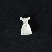 Vestido blanco Secreto de plata aficionado a 925 Momentos de la Vida Capsula