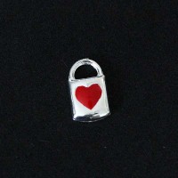 Secret Padlock in Silver 925 for Capsula Momentos de Vida