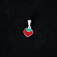 Steel Strawberry Pendant