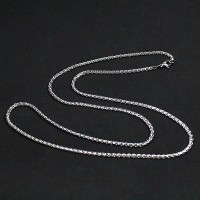 Steel Chain Braided Rattail 80cm / 3mm