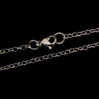 Thin Portuguese Stainless Steel Chain 50cm / 1.5cm