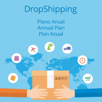 Annual DropShipping Subscription Plan with Free Shipping to Brazil