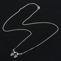 シルバー925ダブルハーツGirl's Canga Choker