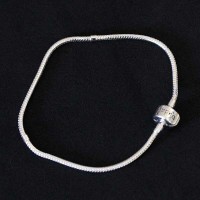 Pulsera de plata 925 de los nios cola de ratn momentos de la vida 14cm / 5mm