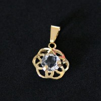 Semi pendant jewelry Gold Plated Moments