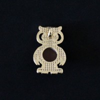 PendienteSemiJoyeraFolletodeOroBhoconPiedraNaturalAgataRoja