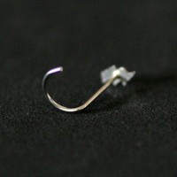 Piercing Nostril Ao Cirurgico 316L Raio 0,5mm x 7mm