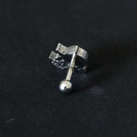 PiercingTragusAoCirurgico316LSkull1,2mmx6mm