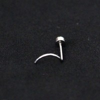 PiercingNarizLogoBrasilNostrilAoCirurgico316L0,6mmx7mm