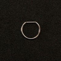 Segment Piercing Anneau D Acier chirurgical 1.2mm x 10mm