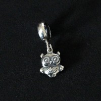 Silver 925 Mini Owl Agate Bracelet for Lifetime Bracelet