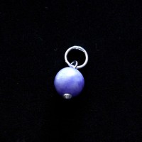 Silver Pendant 925 Lilac