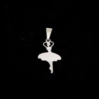 Ballerina Steel Pendant