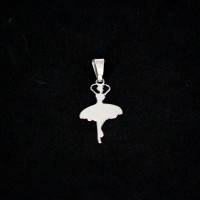 Ballerina Steel Pendant