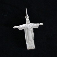 Pingente de Prata 925 Cristo Redentor