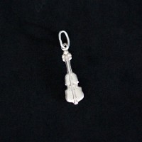 Violin Pendant Silver 925