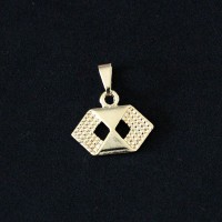 PingenteSemiJiaFolheadoaOuroAdministrao