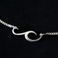 Pulseira de Prata 925 Onda 18/20cm Pulseira de Prata 925 Onda 18/20cm