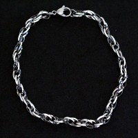 PulseiradeAoInoxEloOvalDuplo21cm/0.5cm