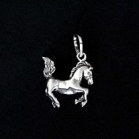 925 Horse Silver Pendant