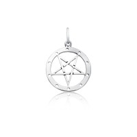 925 Silver Star of Solomon Pendant