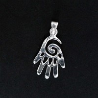 925 Silver Hand Pendant