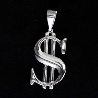 925 Dollar Silver Pendant