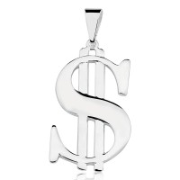 925 Dollar Silver Pendant