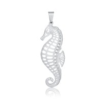 925 Silver Seahorse Pendant